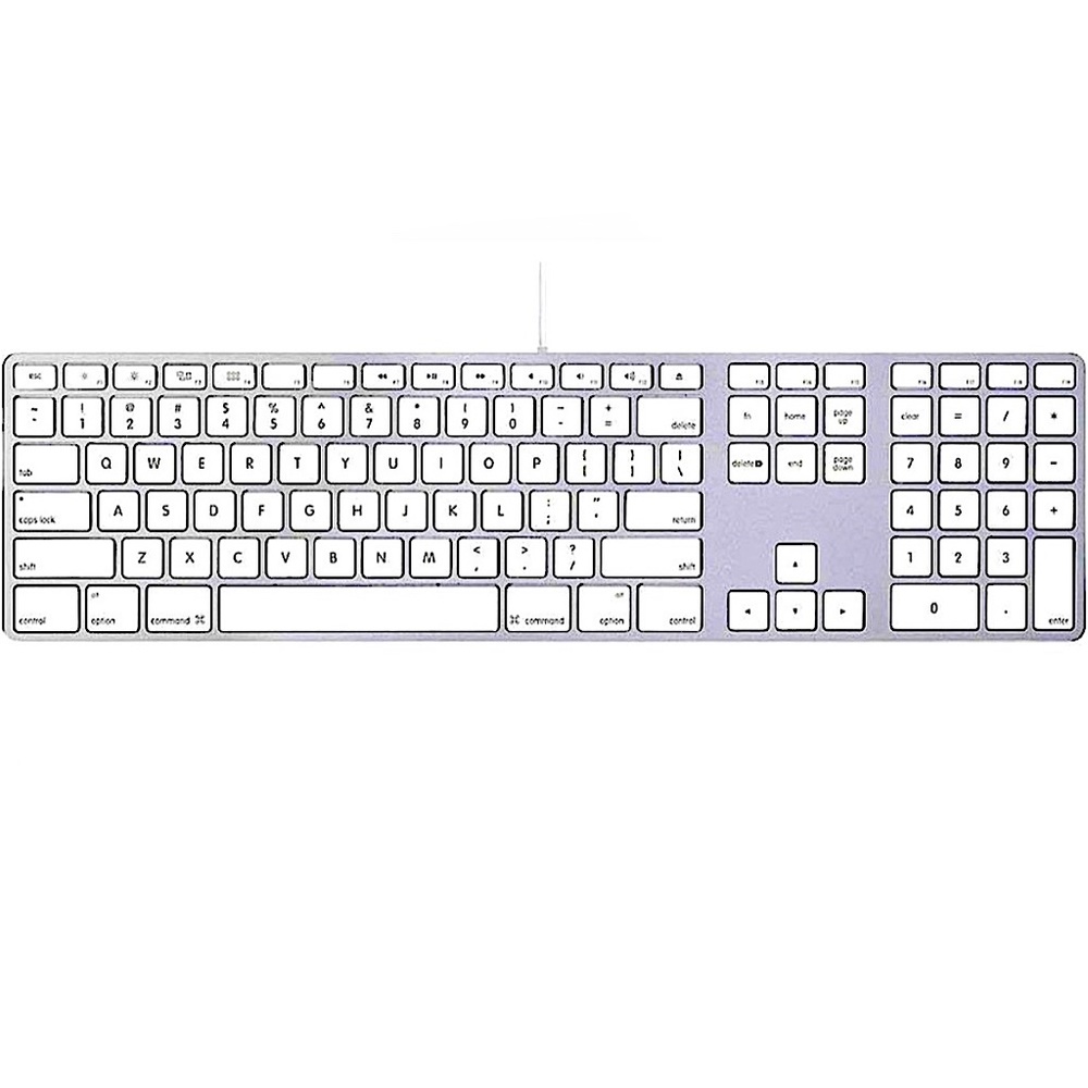 Apple USB Wired Aluminum Numeric Keyboard, Model No. A1243.